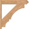 Ekena Millwork Balboa Arts & Crafts Smooth Outlooker, Western Red Cedar, 7 1/2"W x 40"D x 40"H OUT08X40X40BOA03SWR - alternate 2